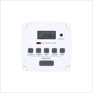 CDVI Digital 7-Day Timer, 240Vac/Dc, TH827-240