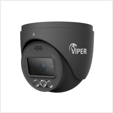 4MP Dual Illumination AI Turret Network Camera, TURVIP4MPS2-AD2-FG